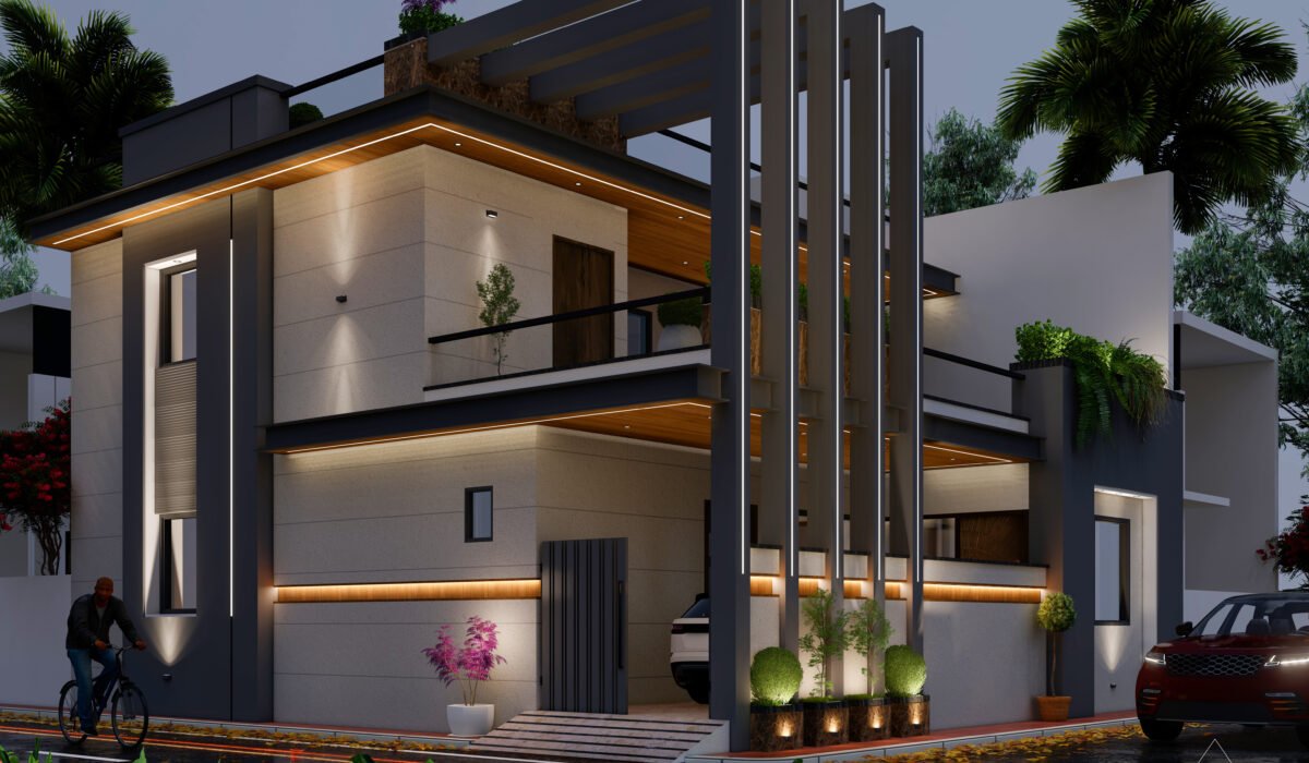 Elevation Night View (Mr.Amit JI)